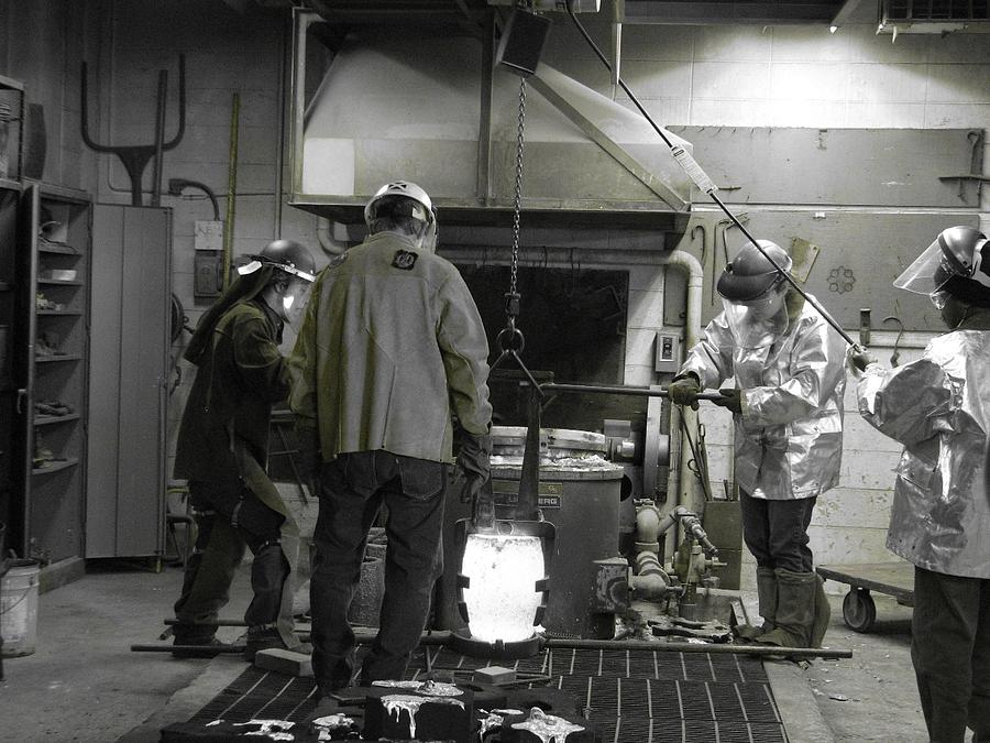 Welding 2 Photograph by Cleaster Cotton