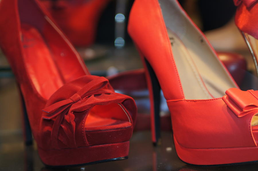 Red Shoes Photograph - Ugh Oh by Ira Shander
