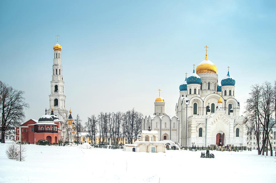 Ugresha Monastery In Winter Photograph by Boris Suntsov
