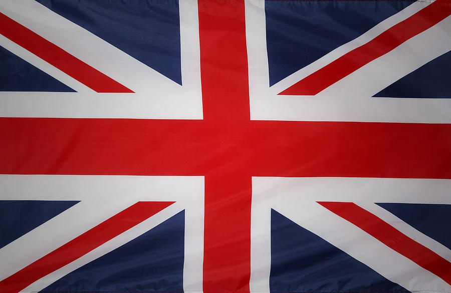 UK flag Photograph by Les Cunliffe