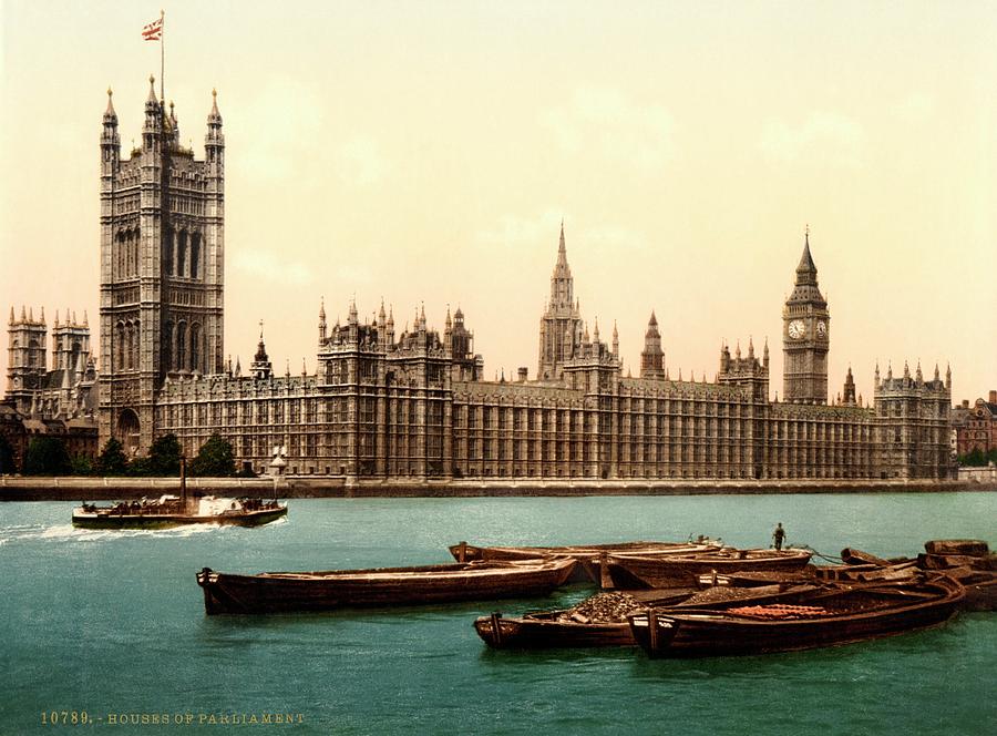 Uk Houses Of Parliament Photograph by Library Of Congress/science Photo Library