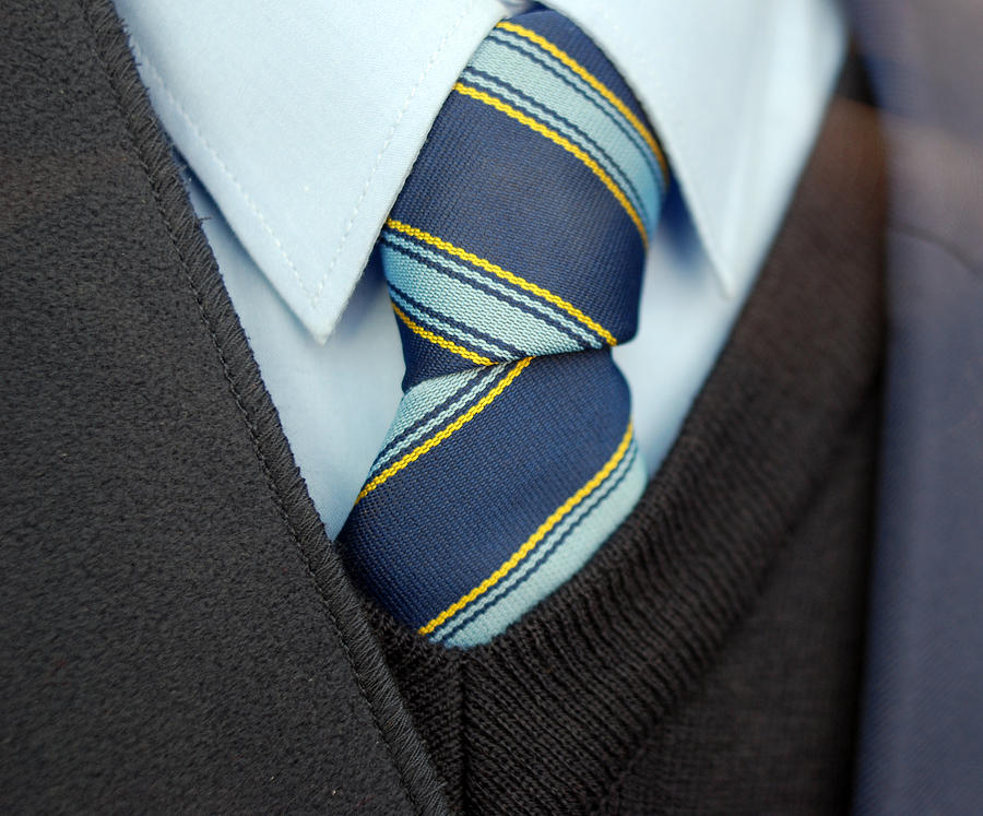UK School uniform tie Photograph by Ilbusca