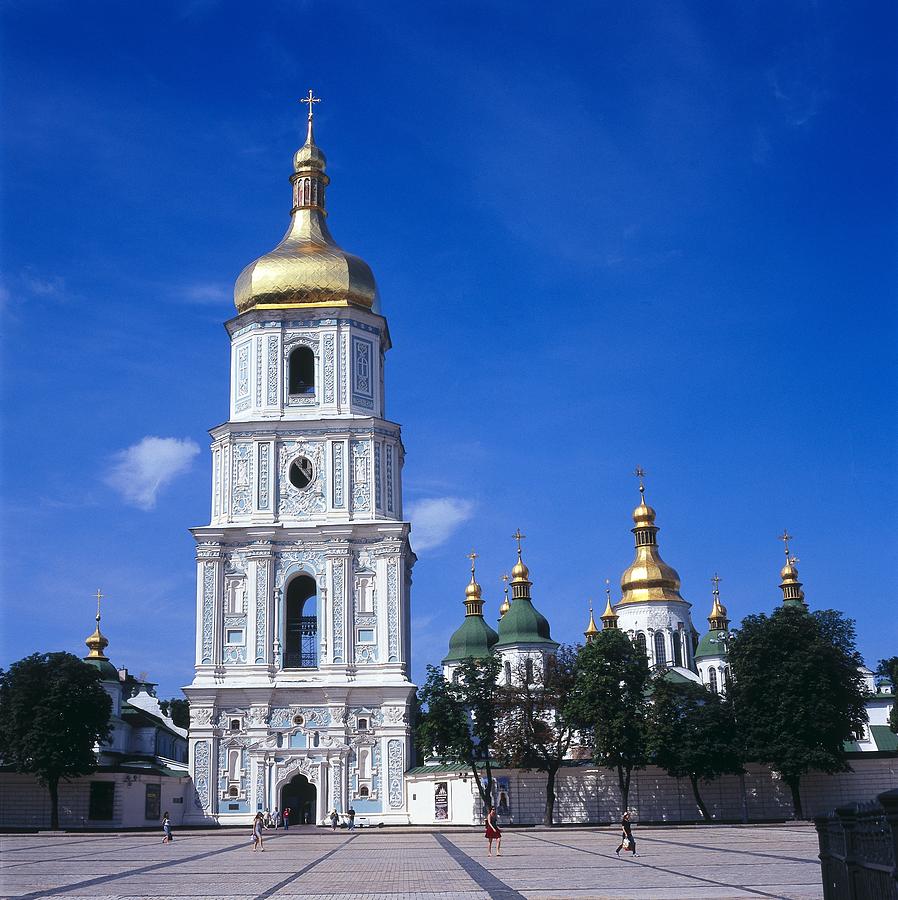 Ukraine. Kiev. Saint Sophia Cathedral Photograph by Everett
