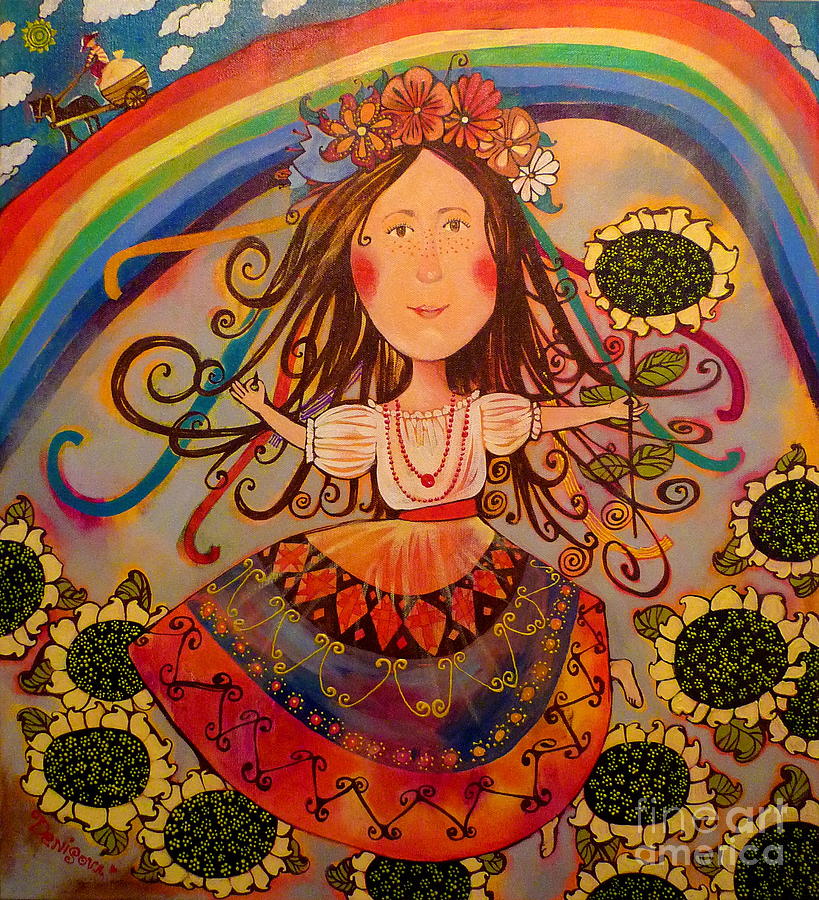 Ukrainian Painting By Dasha Denisova Pixels