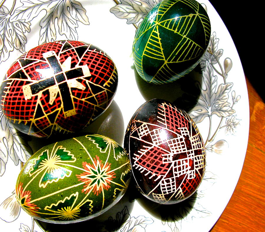 Ukrainian Easter Eggs Photograph by Baba Chemerys