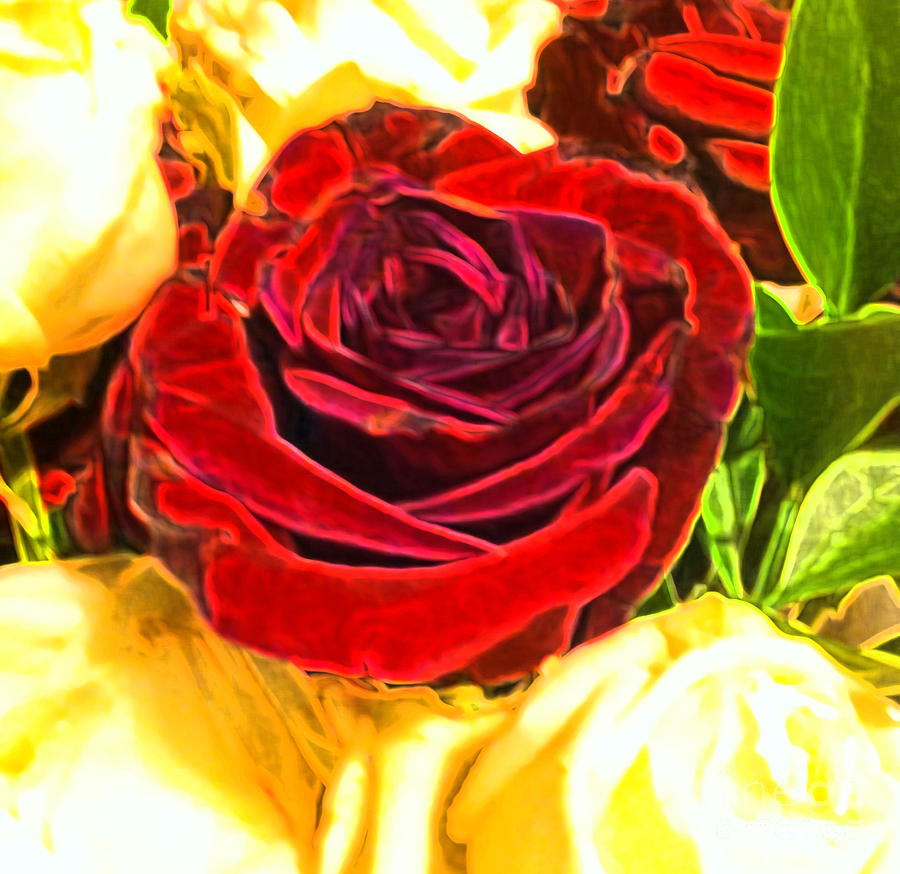 Ultimate Rose Digital Art by Gayle Price Thomas