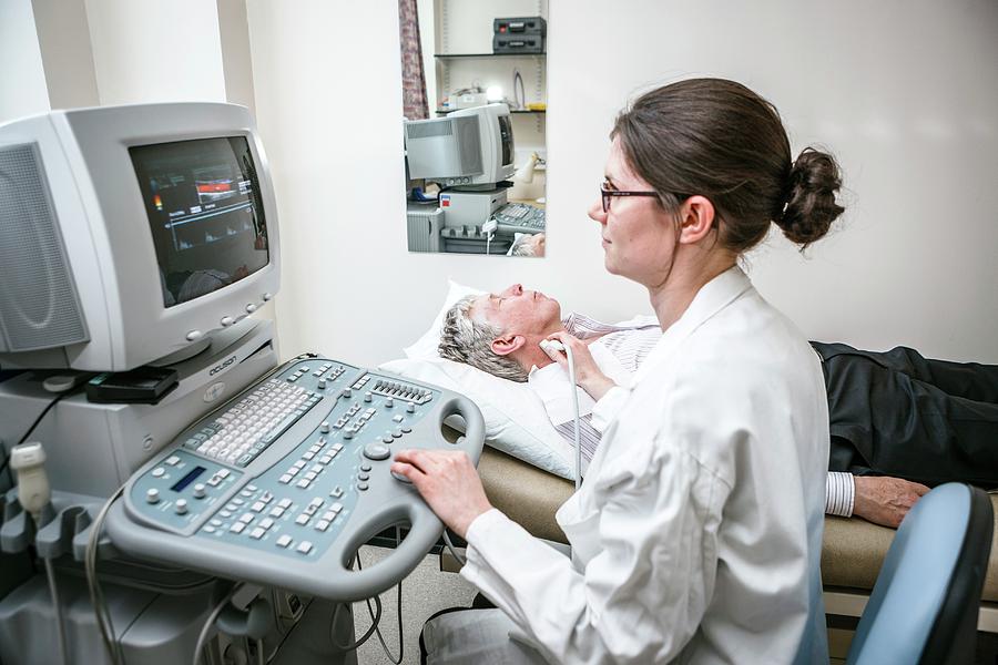 Ultrasound Examination Photograph By Gustoimages - Fine Art America