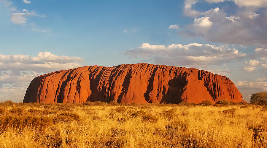 Uluru Photograph - Uluru Love by Sonja Ravbar
