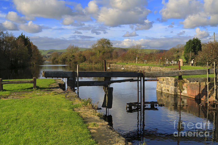 Ulverston Canal In The Lake District Photograph by Louise Heusinkveld