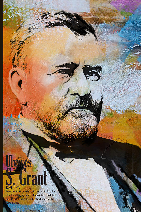 Ulysses Grant Painting - Ulysses S. Grant by Corporate Art Task Force