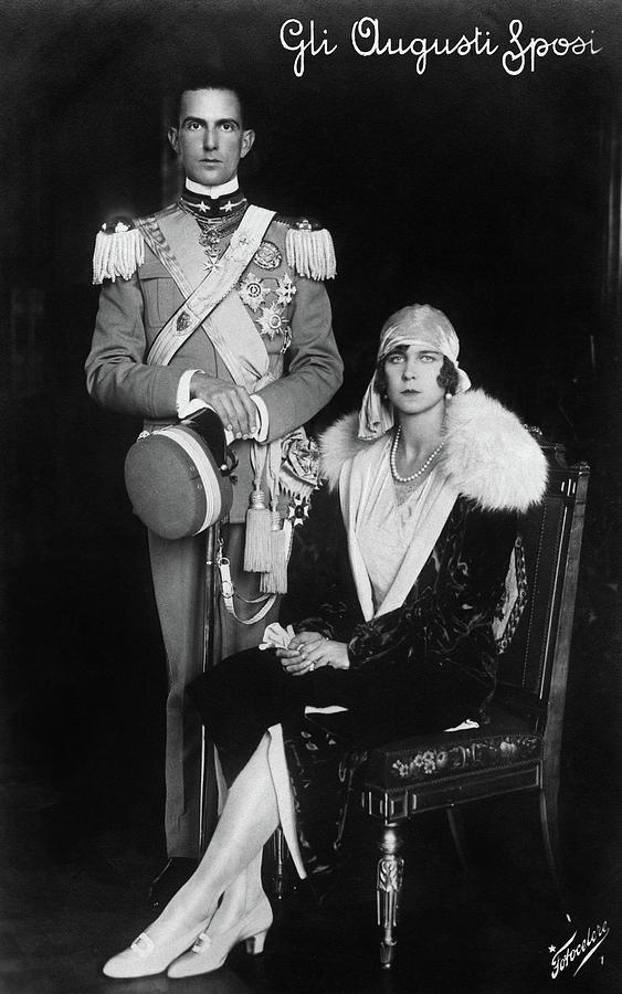 Umberto II And Marie Jose Photograph by Granger