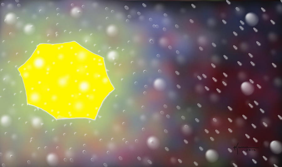 Umbrella Digital Art by Kume Bryant