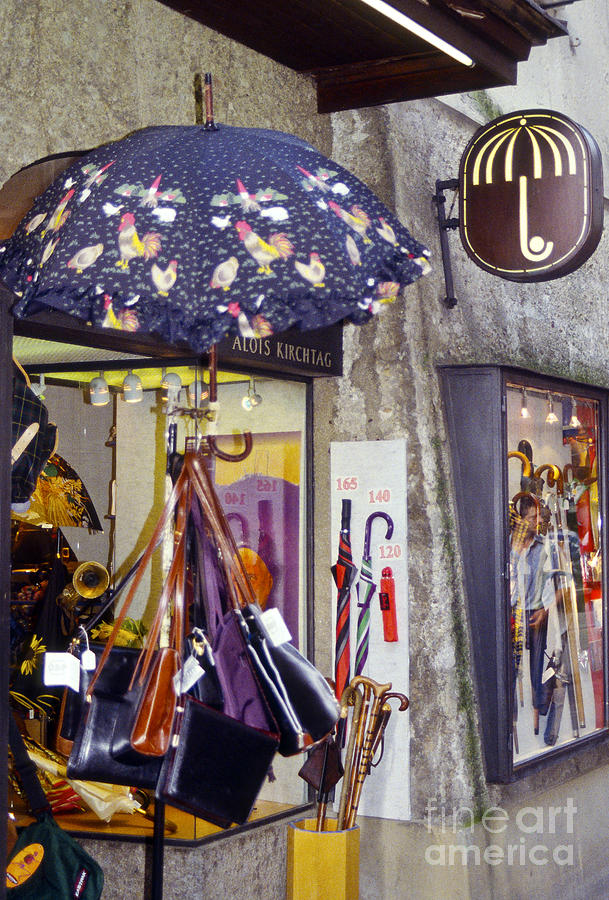 Umbrella Shop Photograph by Bob Phillips