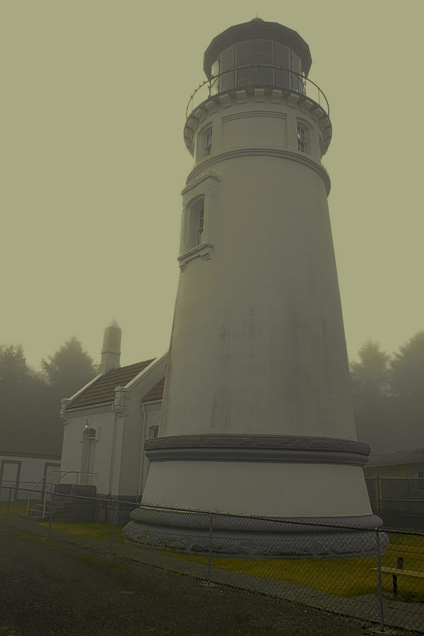 Architecture Photograph - Umpqua Lighthouse 2 by Cathy Anderson