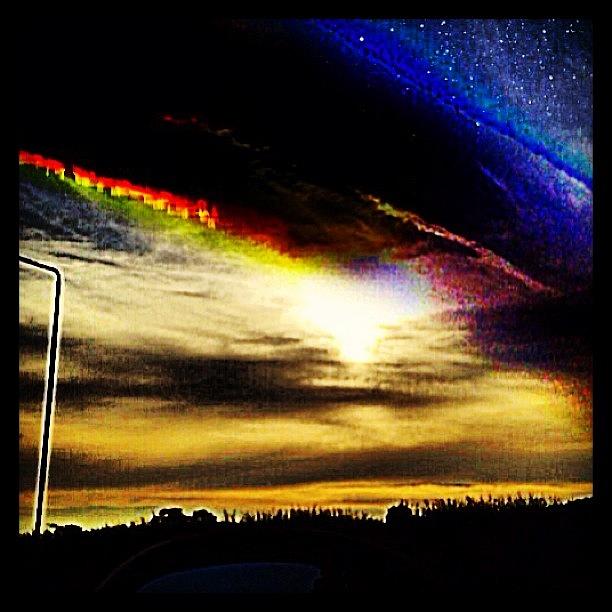Fantasy Photograph - Unbelievable Evening Sky by Urbane Alien