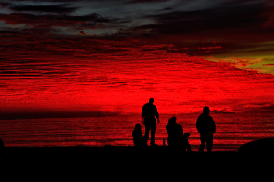 Unbelieveable Sunset Photograph by Joseph Hollingsworth