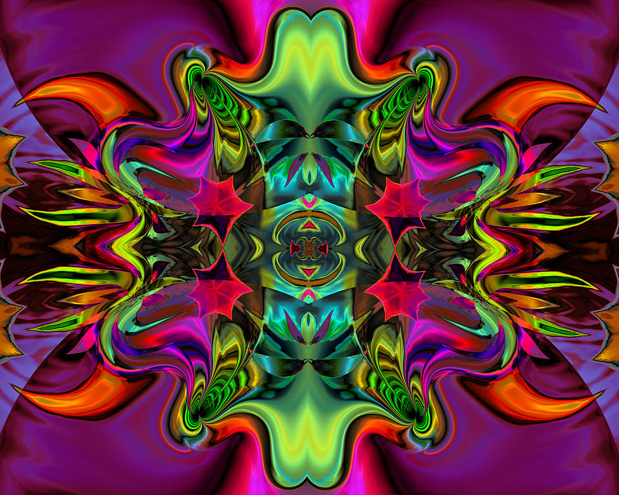 Abstract Digital Art - Uncertain direction by Claude McCoy