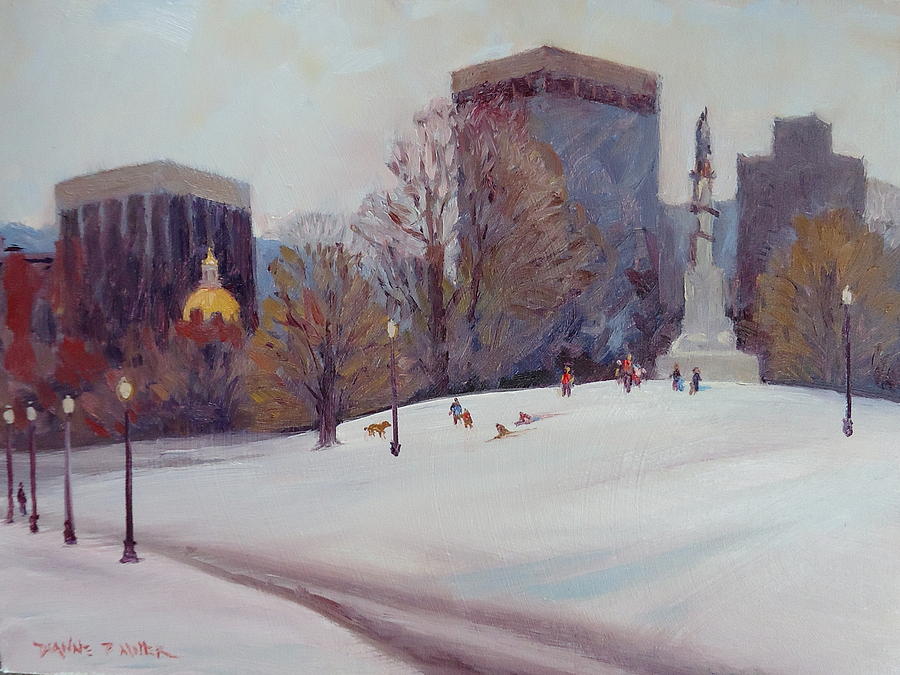 Boston Painting - Uncommon Fun by Dianne Panarelli Miller