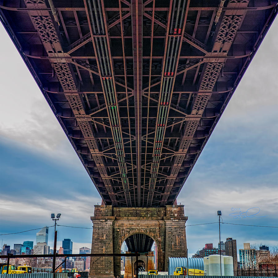 Under 59th Street Bridge Photograph by S Paul Sahm