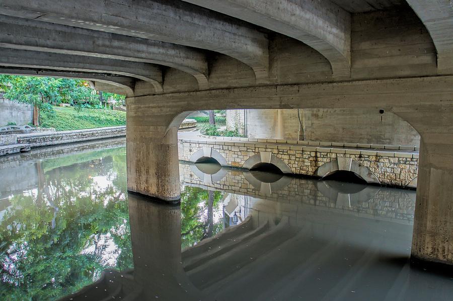 Under a Bridge Photograph by Jenny Hudson