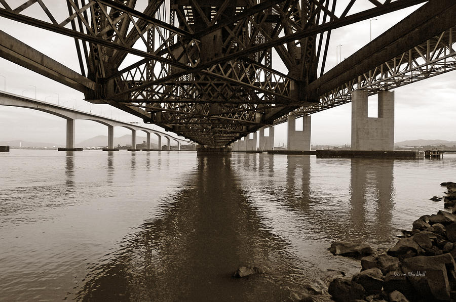 Under Bridges Photograph by Donna Blackhall
