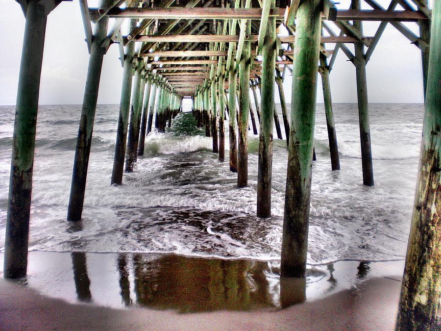 Pier Photograph - Under The Boardwalk by Bill Noonan