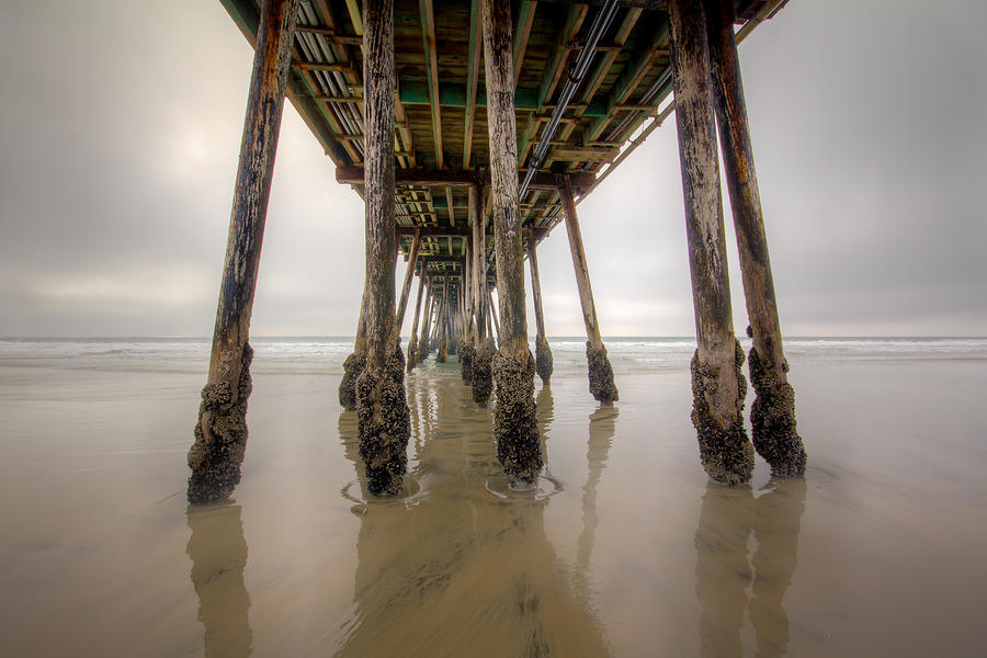San Diego Photograph - Under the Boardwalk by Christopher Villandry