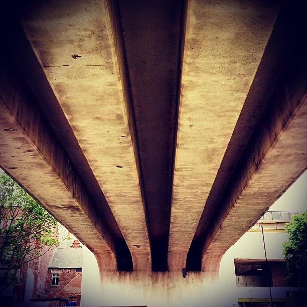 Bridge Photograph - Under The #bridge | #southshields #metro by Rob Jewitt