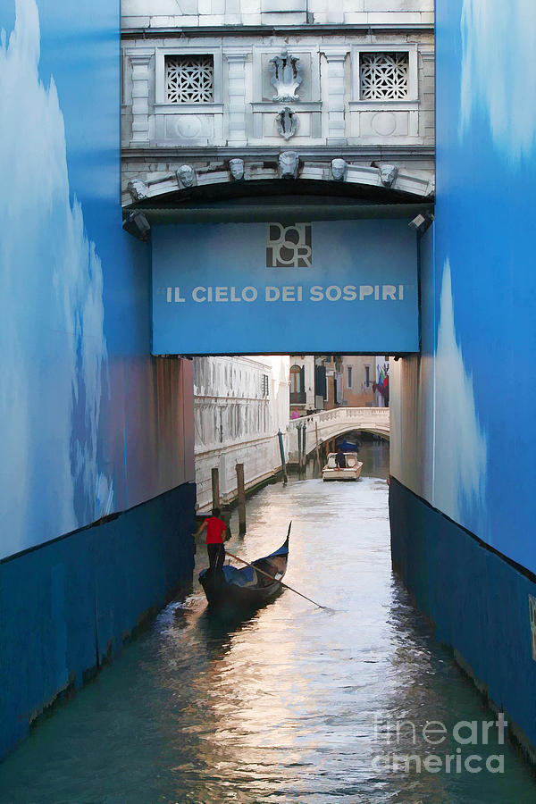Under the Bridge of Sighs Photograph by Michelle Tinger