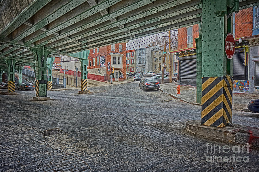 Under The El Manayunk Photograph by Jack Paolini