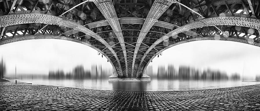 Architecture Photograph - Under The Iron Bridge by 