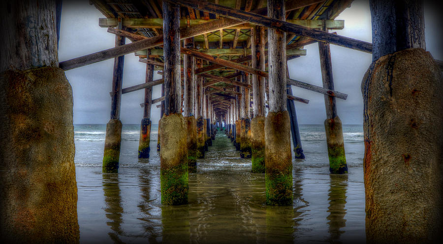 Under the Pier 2 Photograph by Craig Incardone
