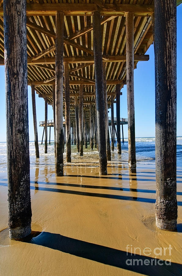 Under the Pier - Pismo Beach. Photograph by Jamie Pham - Fine Art America