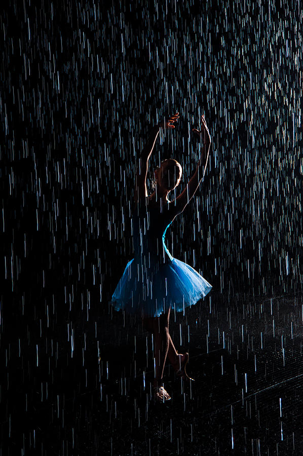 Abstract Photograph - Under the rain by Zina Zinchik