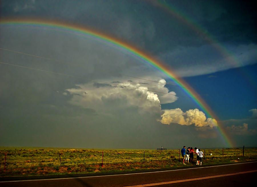 Under the Rainbow Photograph by Ed Sweeney