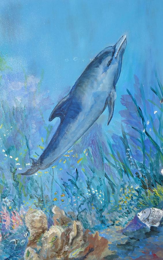 Under the Sea Painting by Charme Curtin