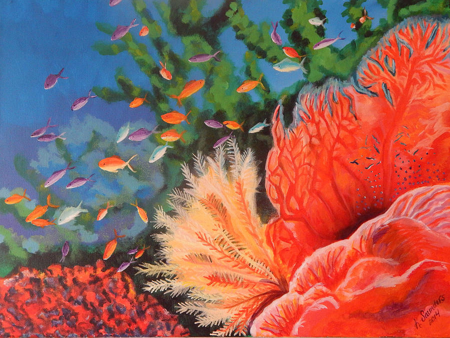 Under the Sea Painting by Kristin Murphy - Fine Art America