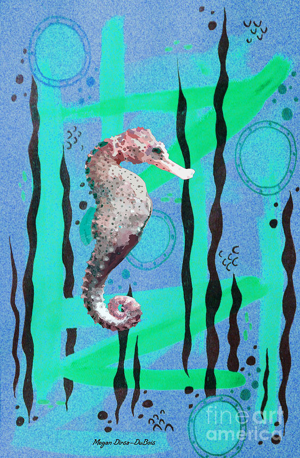 Under the Sea Digital Art by Megan Dirsa-DuBois