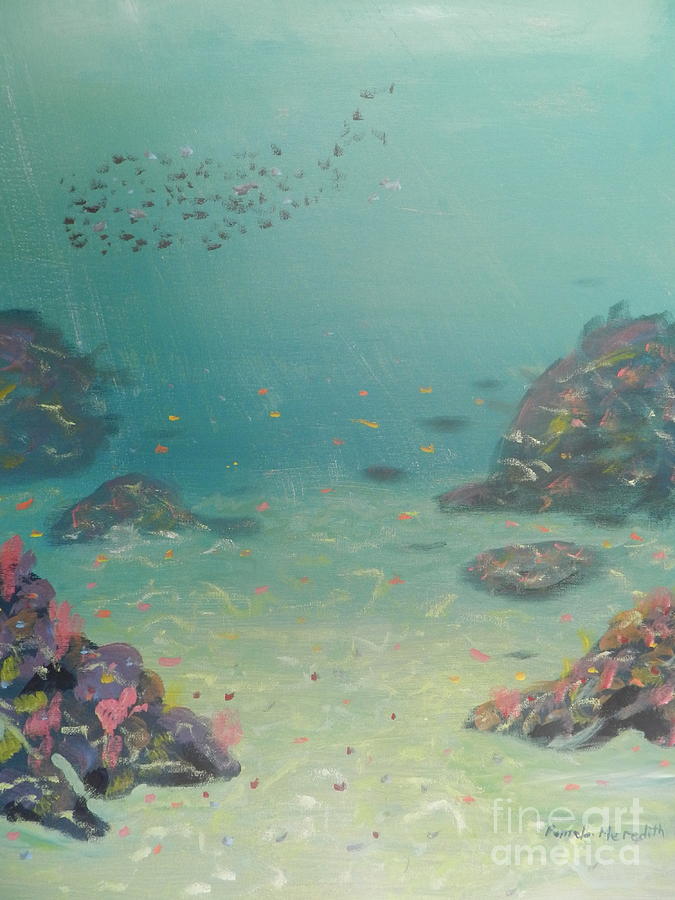 Impressionism Painting - Under the Sea by Pamela  Meredith