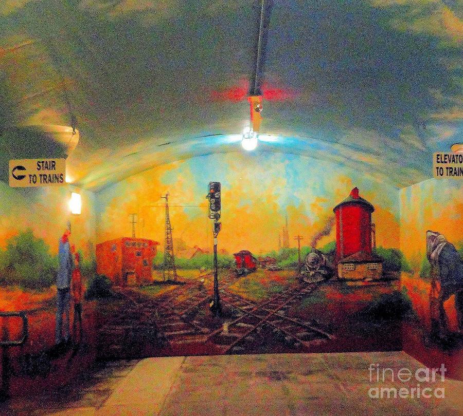 Underground at the OKC Depot Photograph by Janette Boyd