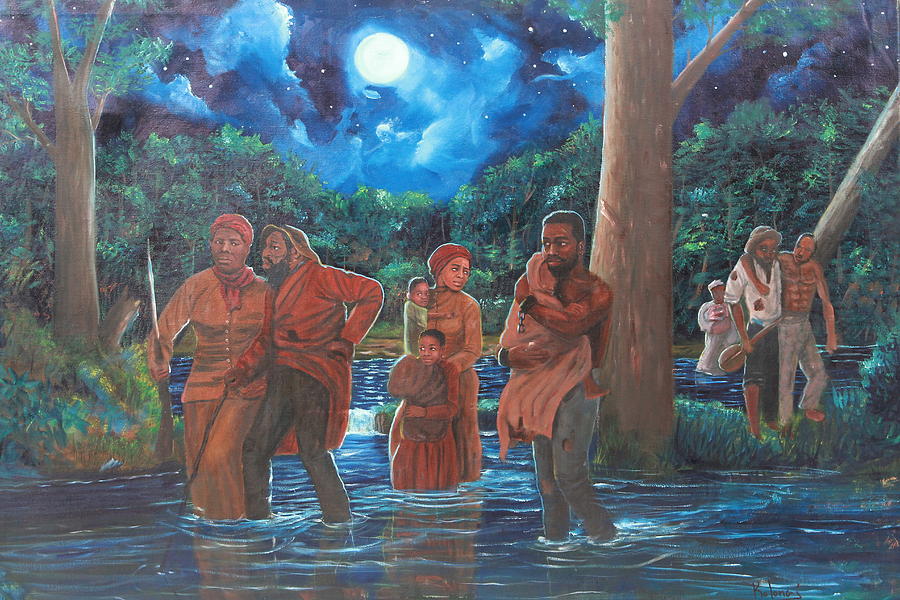 Underground Railroad Painting By Kolongi Theartist