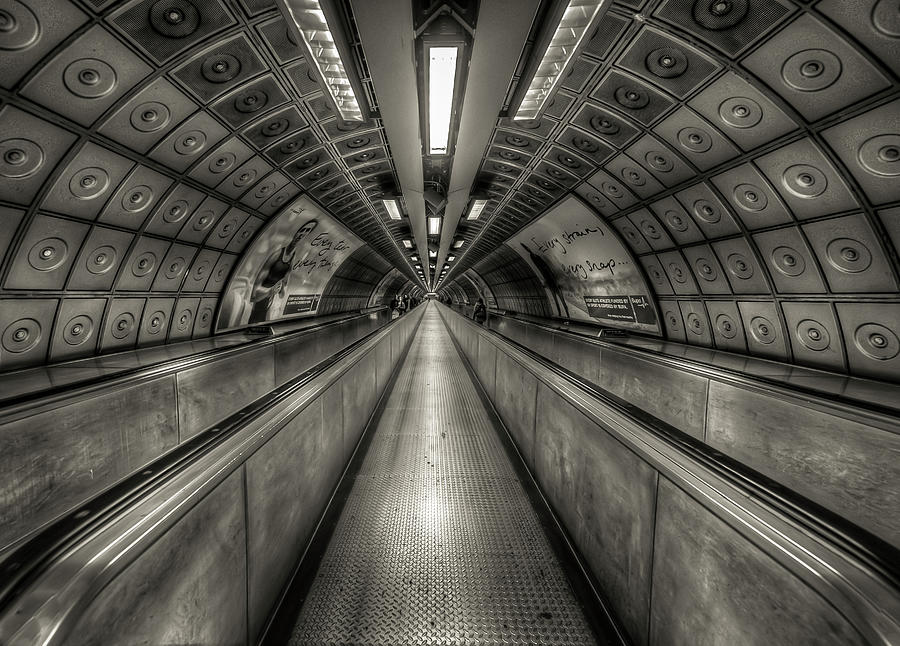 Architecture Photograph - Underground Tunnel by Vulture Labs