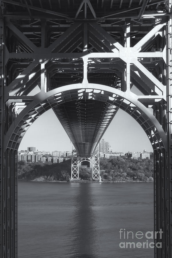 Underneath the George Washington Bridge IV Photograph by Clarence Holmes