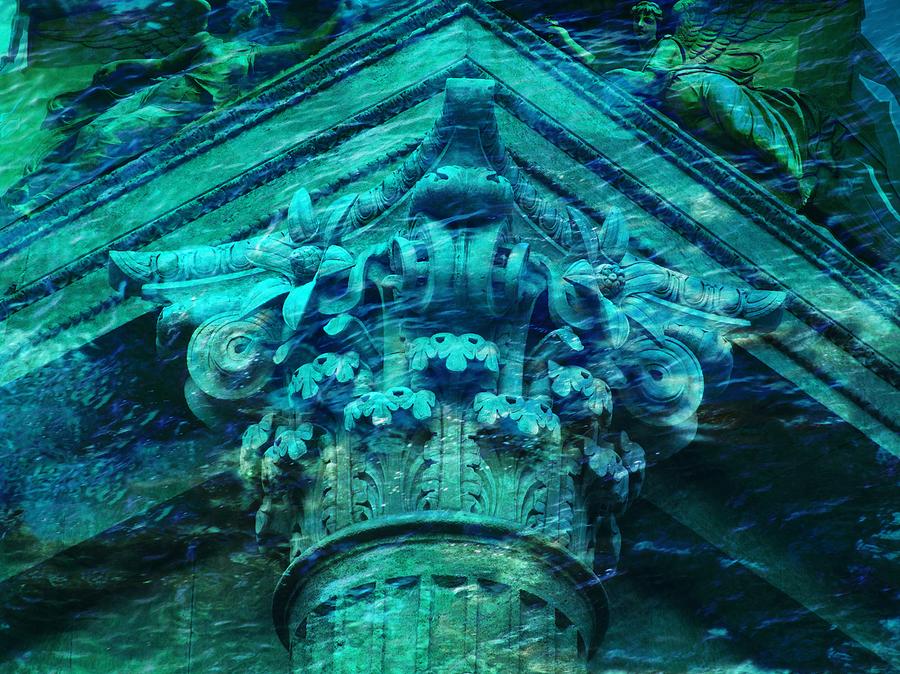 Underwater Ancient Beautiful creation Photograph by Lilia D