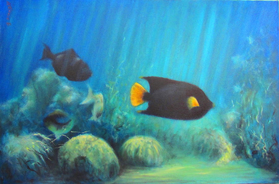 Underwater Painting by Donelli  DiMaria