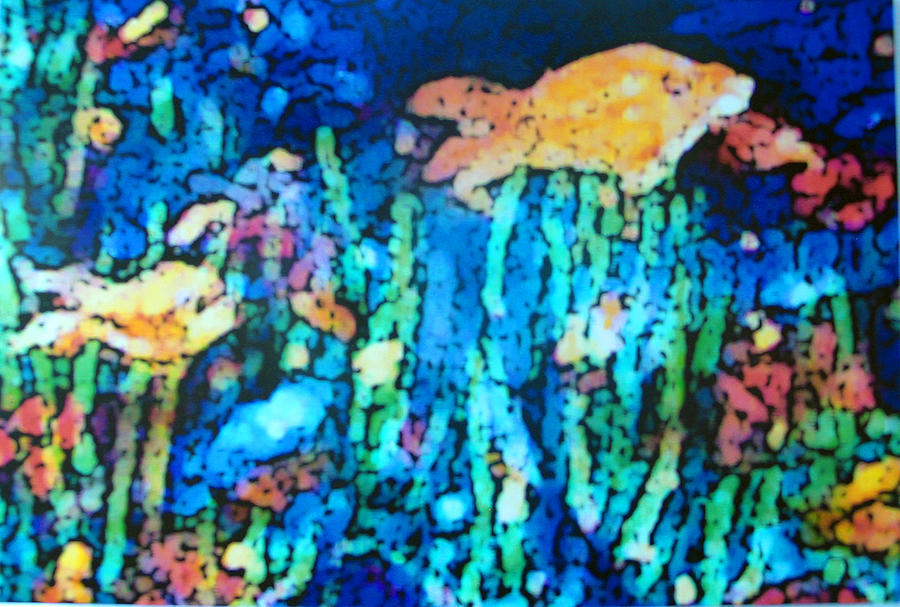 Underwater Landscape Pastel by Studio Tolere
