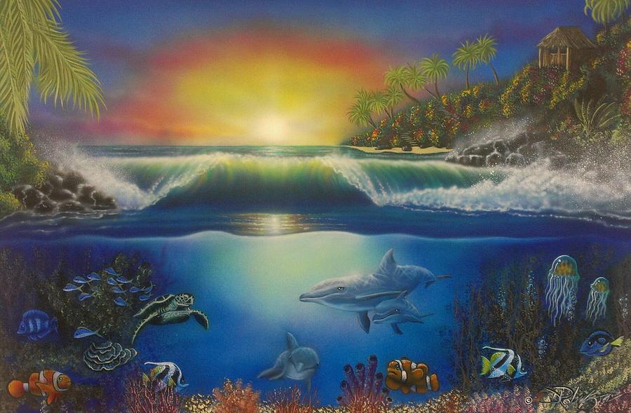 Underwater Paradise Painting