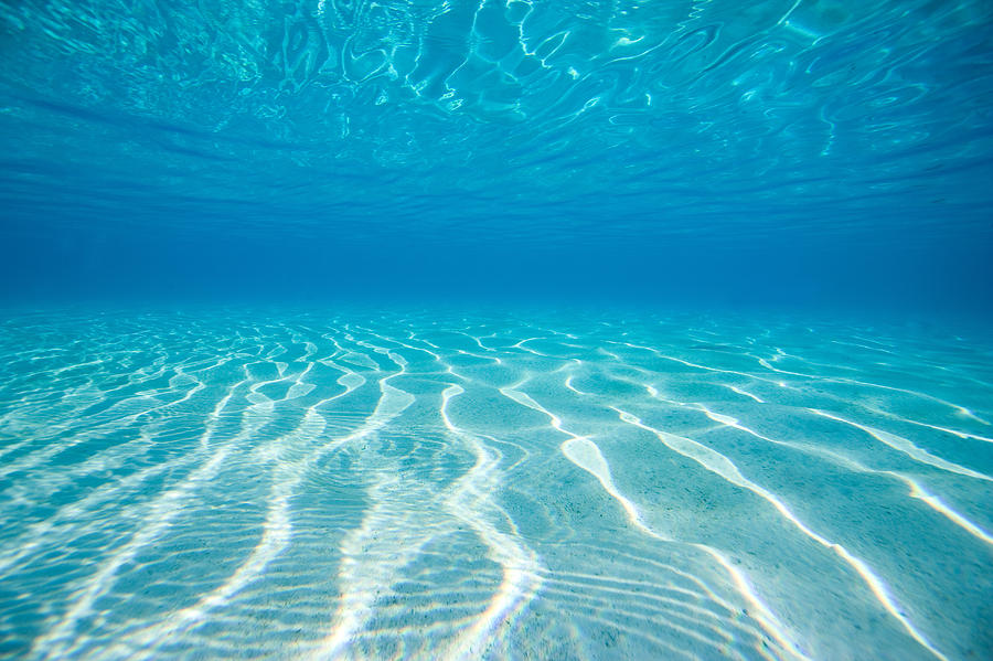 Underwater ripple pattern Photograph by M Swiet Productions