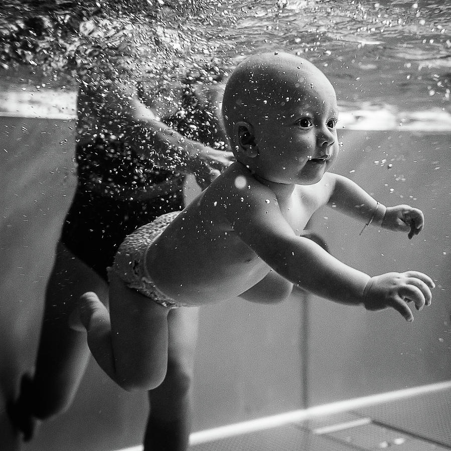 Underwater Swimming Photograph by Martin Krystynek, Qep