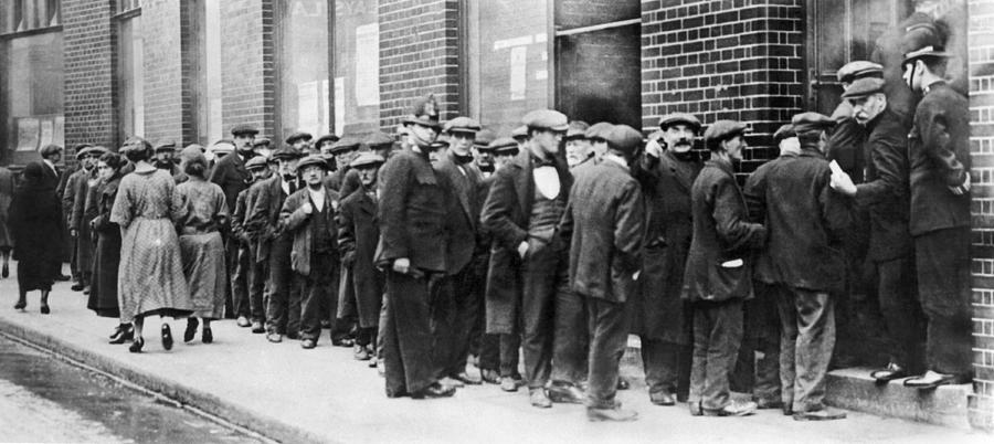 Unemployed Men In London Photograph by Underwood Archives